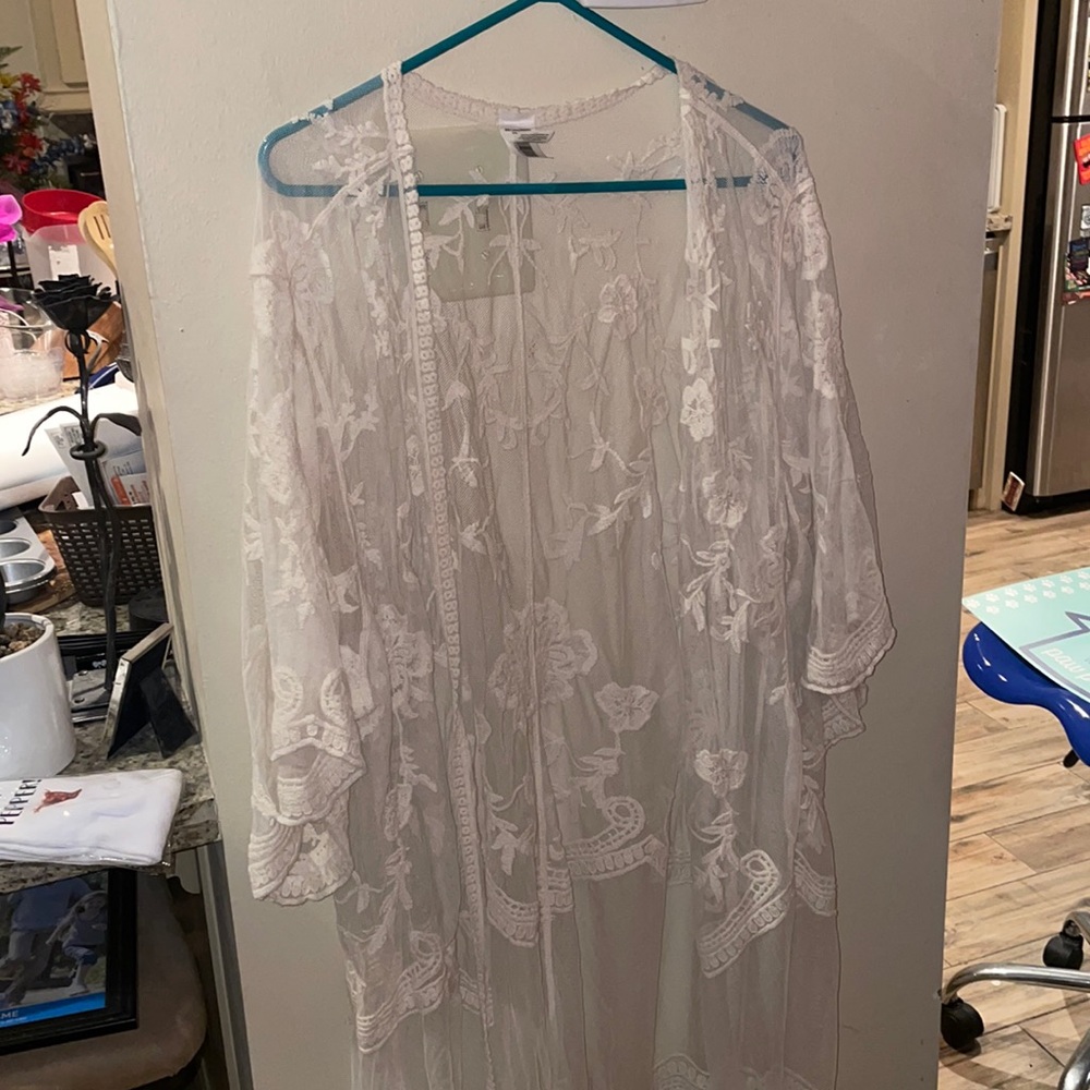 Slightly Used small business lace jacket